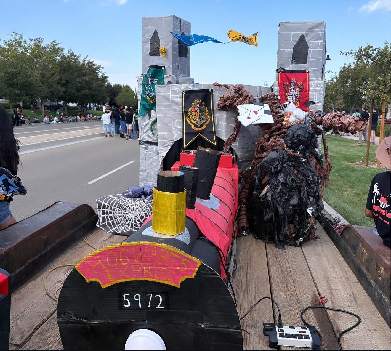 Anahita - Questa Elementary School, Home coming parade at Central Parkway, Mountain House, California