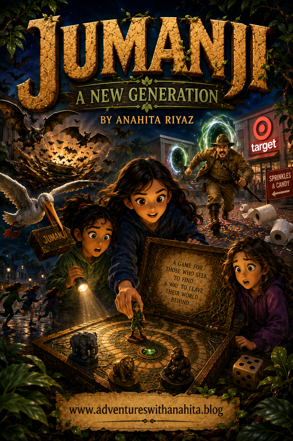 Jumanji New Generation by Anahita Riyaz Ahmed